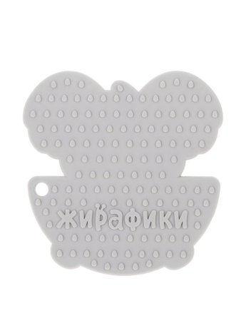 Грызунок "Коала и арбузик": ребристая поверхность, мягкий и прочный пищевой силикон, можно крепить к держателю для соски