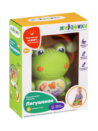 Музыкальная игрушка "Лягушка"