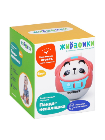 Музыкальная игрушка "Панда неваляшка"