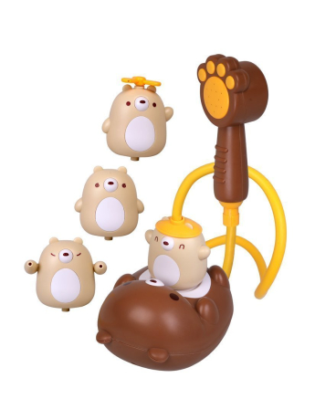 ДЕФЕКТ УПАКОВКИ Игрушка для купания-душ "Медвежья семейка"