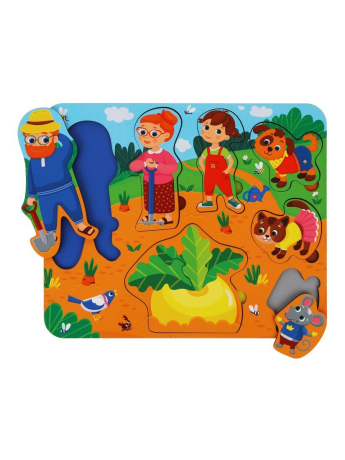 Игрушка развивающая ТМ "MAPACHA": Вкладыши. Репка