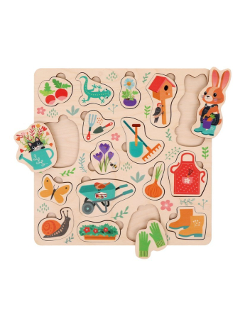 Игрушка развивающая ТМ "Mapacha": вкладыши. "Весенний сад"