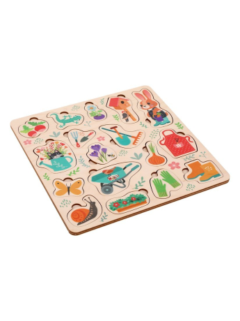 Игрушка развивающая ТМ "Mapacha": вкладыши. "Весенний сад"