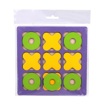 Головоломка "Крестики нолики", Фиолетовый