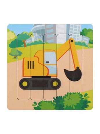 Пазлы Транспорт "Экскаватор"