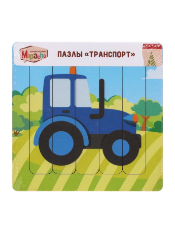 Пазлы Транспорт "Трактор"