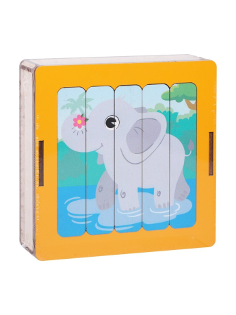 Игрушка развивающая ТМ "MAPACHA": Набор пазлов "Джунгли"