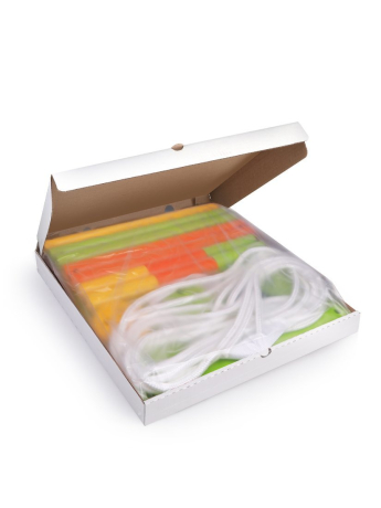 Качели детские деревянные с рисунком Moby Kids Дино