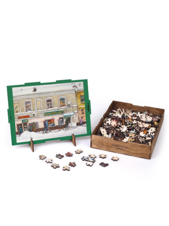 Пазлы «Солянский проезд, дом 6», 532 детали, размер 31, 5х42 см