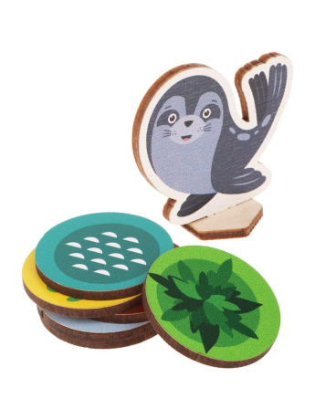 Игра настольная, развивающая "Пора домой" ТМ "Mapacha"