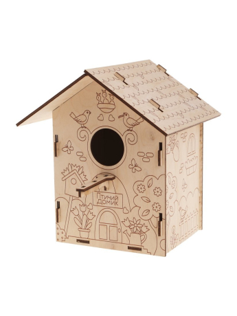 Скворечник ТМ "ON TIME" "Домик для птиц"контур