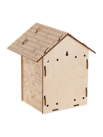 Скворечник ТМ "ON TIME" "Домик для птиц"контур