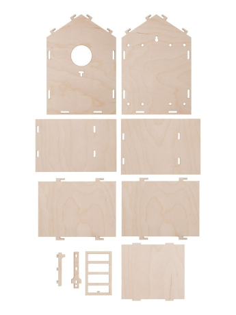 Скворечник ТМ "ON TIME"домик для птиц" простой