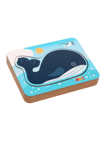 Игрушка развивающая ТМ "Mapacha": пазл. "Черыре кита"