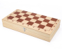 НИ Шашки деревянные поле 29см х 29см