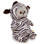 Басик BABY в комбинезоне Зебра 20 см