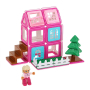 Магнитный конструктор "Домик в лесу", 42 детали, для девочек