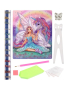 Набор д/творч. Алмазная мозаика "Единорог", 17*21см