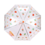 Зонт детский Лакомка прозрачный, 45 см, полуавтомат