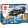 Конструктор Полицейский вертолет преследует преступника, 473 дет