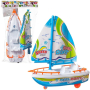 Игрушка заводная Лодка парусная, в ассорт.