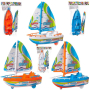 Игрушка заводная Лодка парусная, в ассорт.