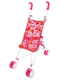 Коляска-трость для кукол Сердца, металл, пакет