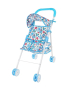 Коляска прогулочная для кукол "Енотики" с крышей, металл., пакет