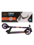 Детский складной двухколесный самокат X-Match Street Art, колёса PU 145 мм.