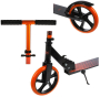 Складной двухколесный самокат X-Match Delta анодированный, колёса PU 200 мм., оранжевый