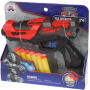 Бластер c мягкими пулями, в комплекте: м/пули 6шт.