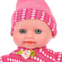 Кукла см в розовом костюмчике, ходит, повторяет фразы, бат., кор.