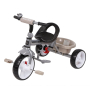 Велосипед трёхколёсный 3в1 Moby Kids Blitz 10x8 EVA, бежевый