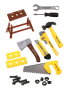 Набор инструментов, 24 предм., пакет