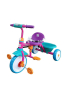 Велосипед 3-ч кол. 3 в 1 Moby Kids Принцесса, 9x7 EVA, розовый