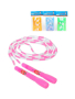 Скакалка детская "бусики" 2.6 м., 76 г., в ассорт.