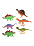 Набор фигурок Динозавры, 6 шт., пакет