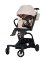 Складная многофункциональная прогулочная коляска ТМ "QPLAY" Qbook 360° беж