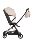 Складная многофункциональная прогулочная коляска ТМ "QPLAY" Qbook 360° беж