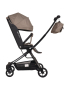 Складная многофункциональная прогулочная коляска ТМ "QPLAY" Qbook 360° сталь