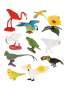 Набор птиц, 10 предм., пакет