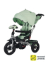 Велосипед 3 кол. Leader 360° 12x10 AIR Car, светло-зелёный