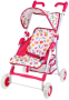 Коляска прогулочная "Фантазия", малин., 42*35*65см.