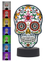 Алмазная мозаика-светильник «Череп», 7 цветов свечения