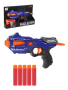 Бластер с мягкими пулями, в комплекте: м/пули 5шт.
