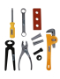 Игровой набор: Инструменты, 10 предм., пакет