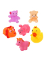 Набор игрушек для купания, 6 шт, пакет