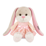 Мягкая игрушка Зайка Лин В Кружевном Розовом Платье 20 см