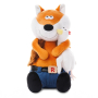 Мягкая игрушка Ловкий Лис и Курица 24 см