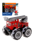 Монстр трак Пожарная машина, ин., подсветка колес, звук, выдвижная лестница